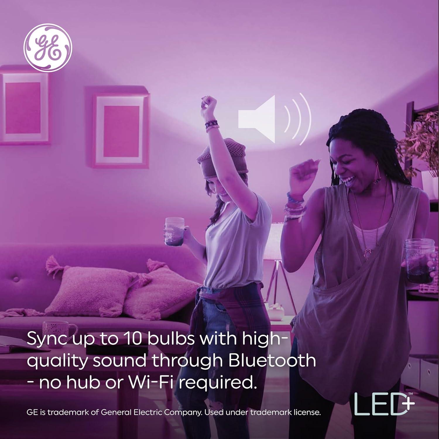 Bombilla LED+ GE A21 con Altavoz Bluetooth y Control Remoto