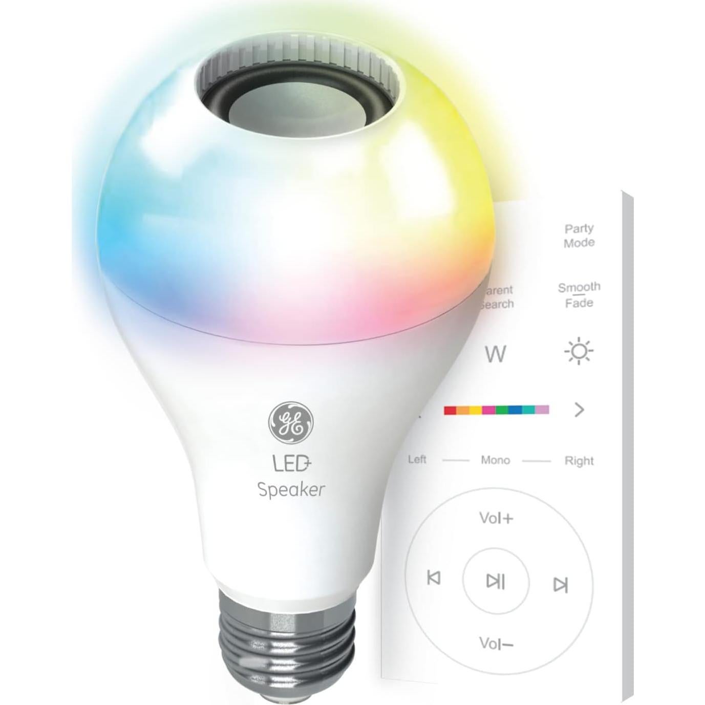 Bombilla LED+ GE A21 con Altavoz Bluetooth y Control Remoto