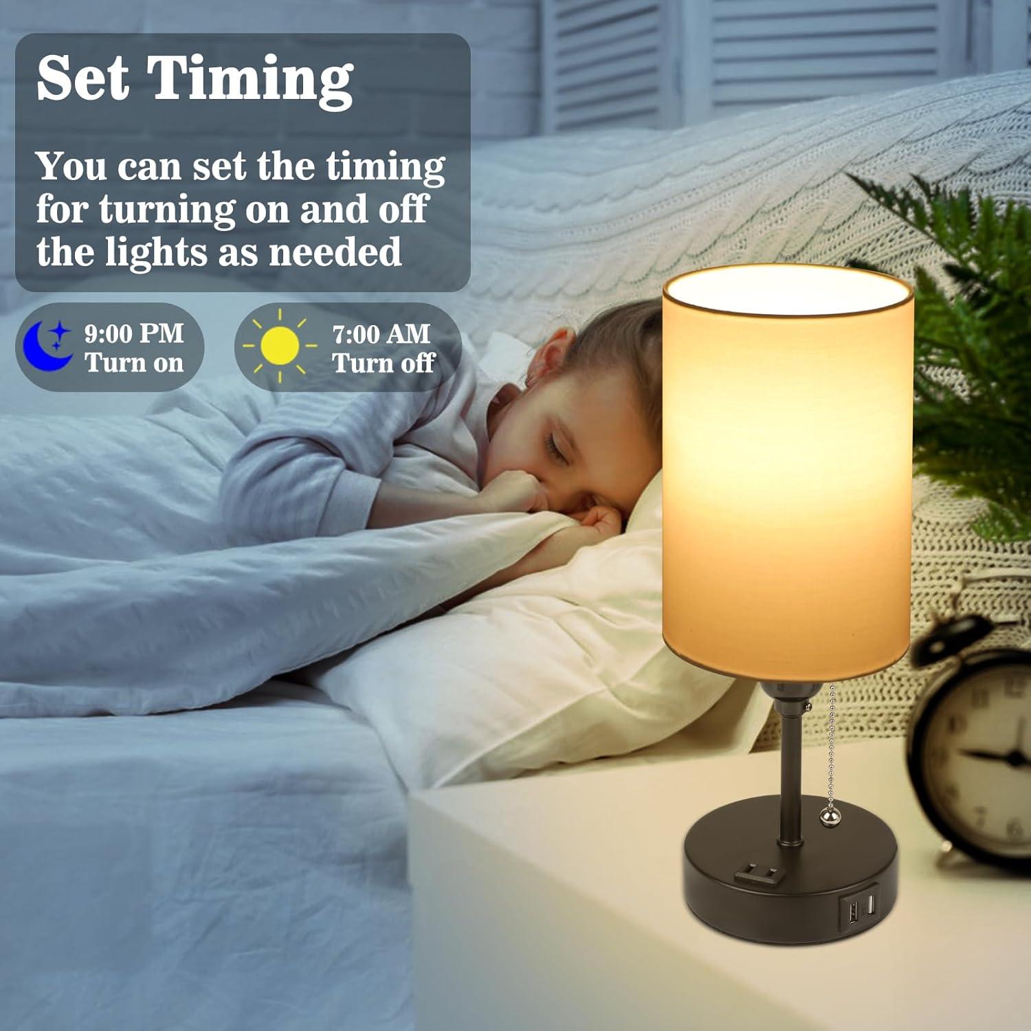 Lámpara de Mesa LED RGB WiFi TCEUMIK Regulable 16 Millones Colores