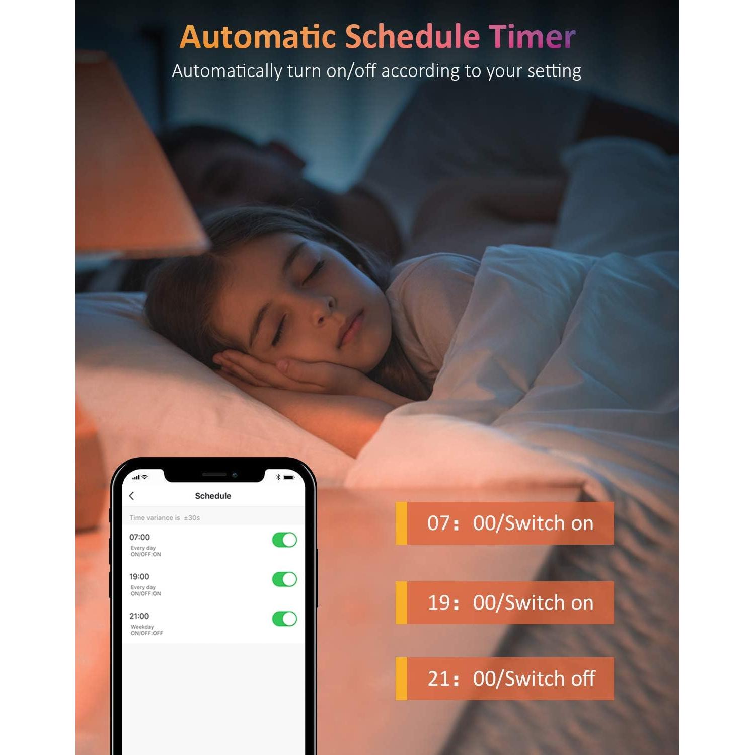 Bombillas LED Inteligentes KHSUIN BR30 16W 1600LM 4 Piezas