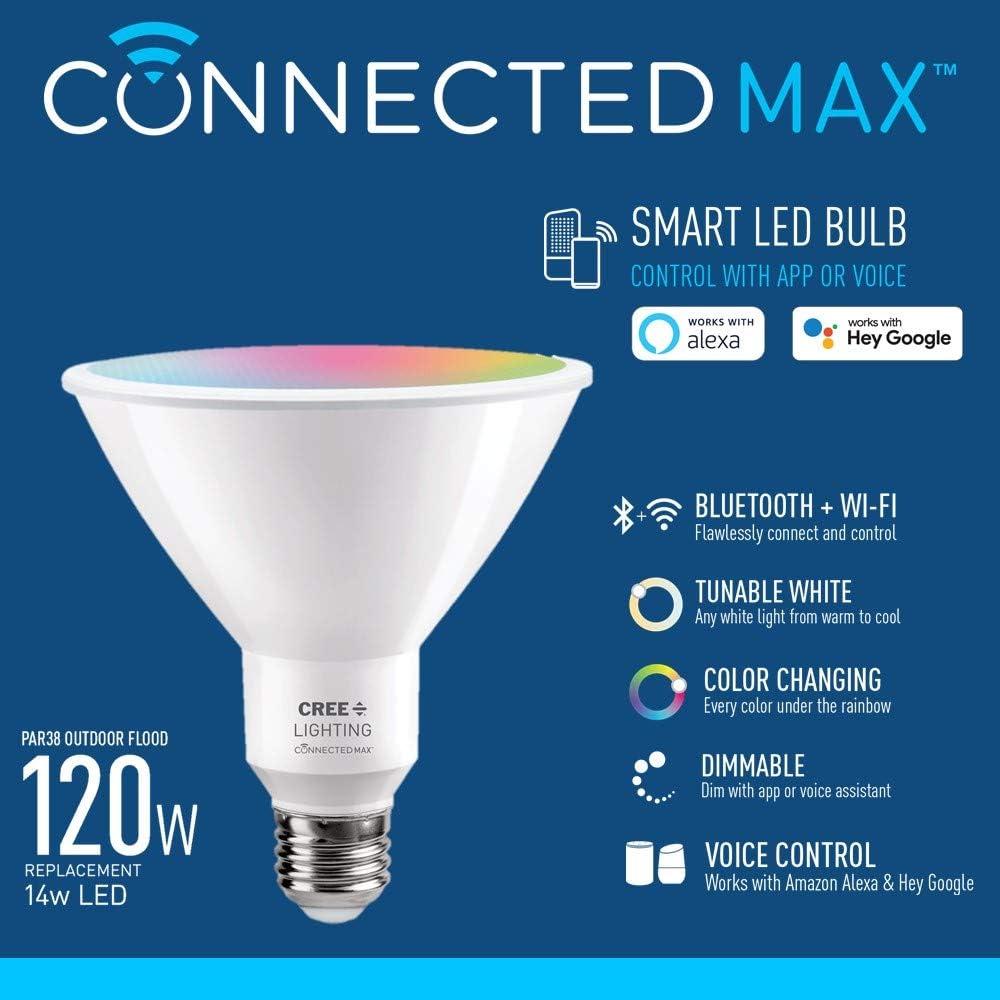 Bombilla LED inteligente Cree Lighting Connected Max PAR38 120W