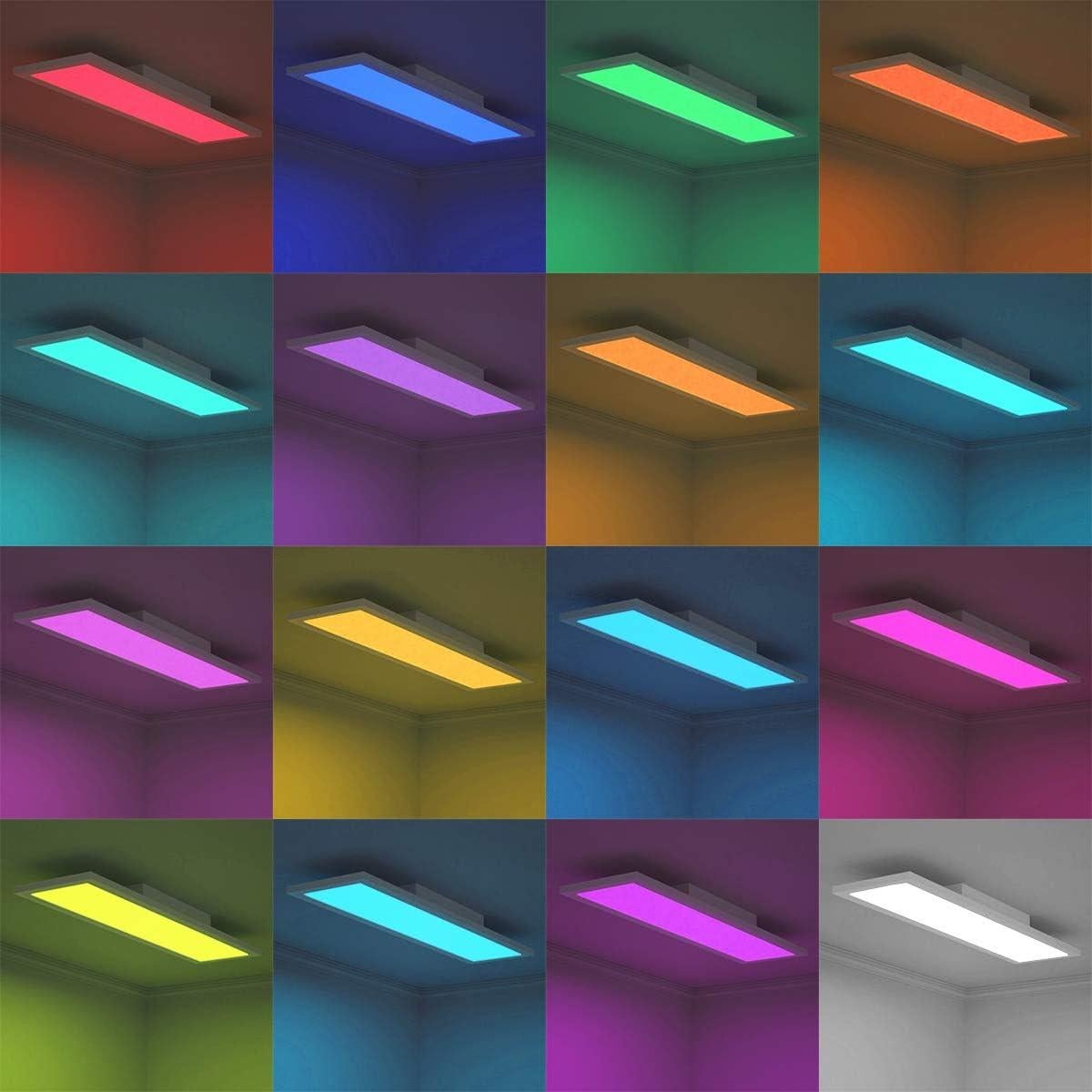 Luz de Techo LED Inteligente Tangkula 18W RGB Control APP