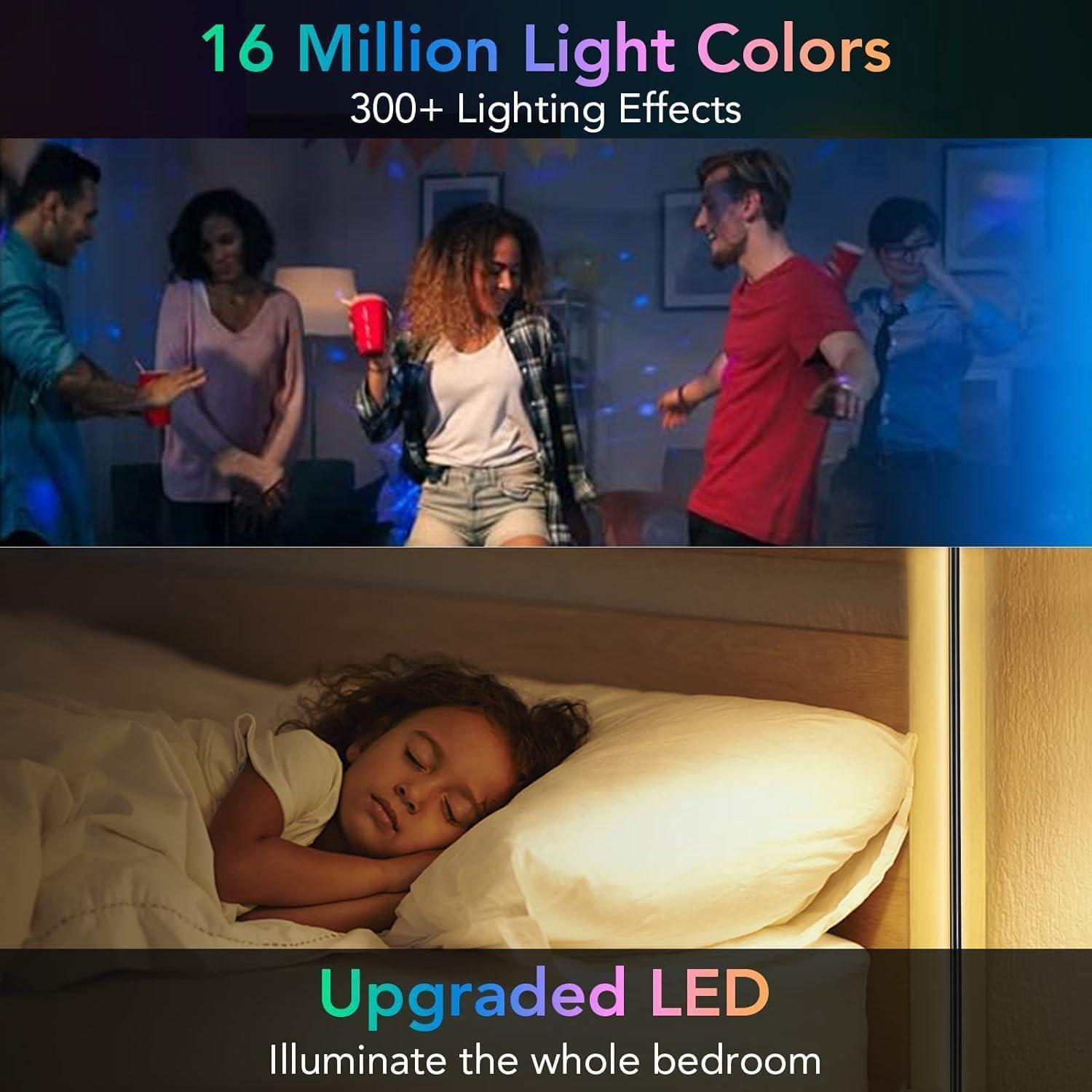 Lámpara de Pie RGB Aprafie MYX-12 142 cm, Control APP