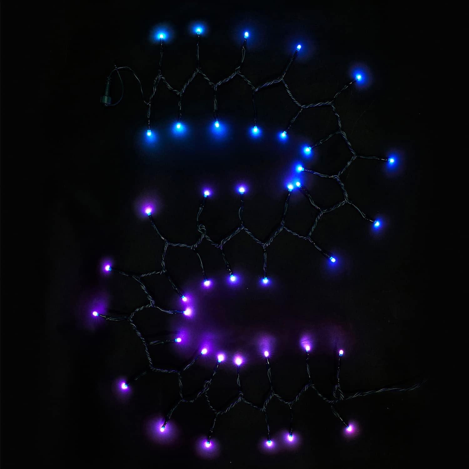 Cadenas de Luces LED RGB Home Heritage 16.3 pies para Interior/Exterior