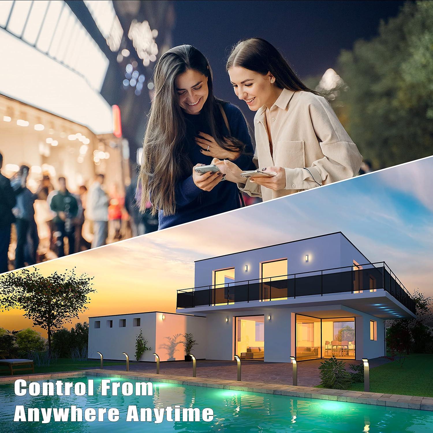 Bombilla Inteligente Homevenus HVS 9W RGBW E26 Regulable WiFi