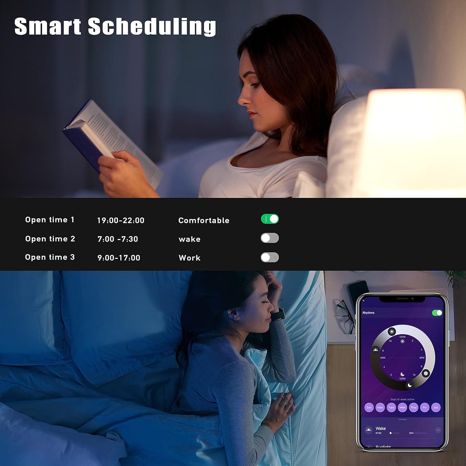 Bombilla Inteligente Homevenus HVS 9W RGBW E26 Regulable WiFi