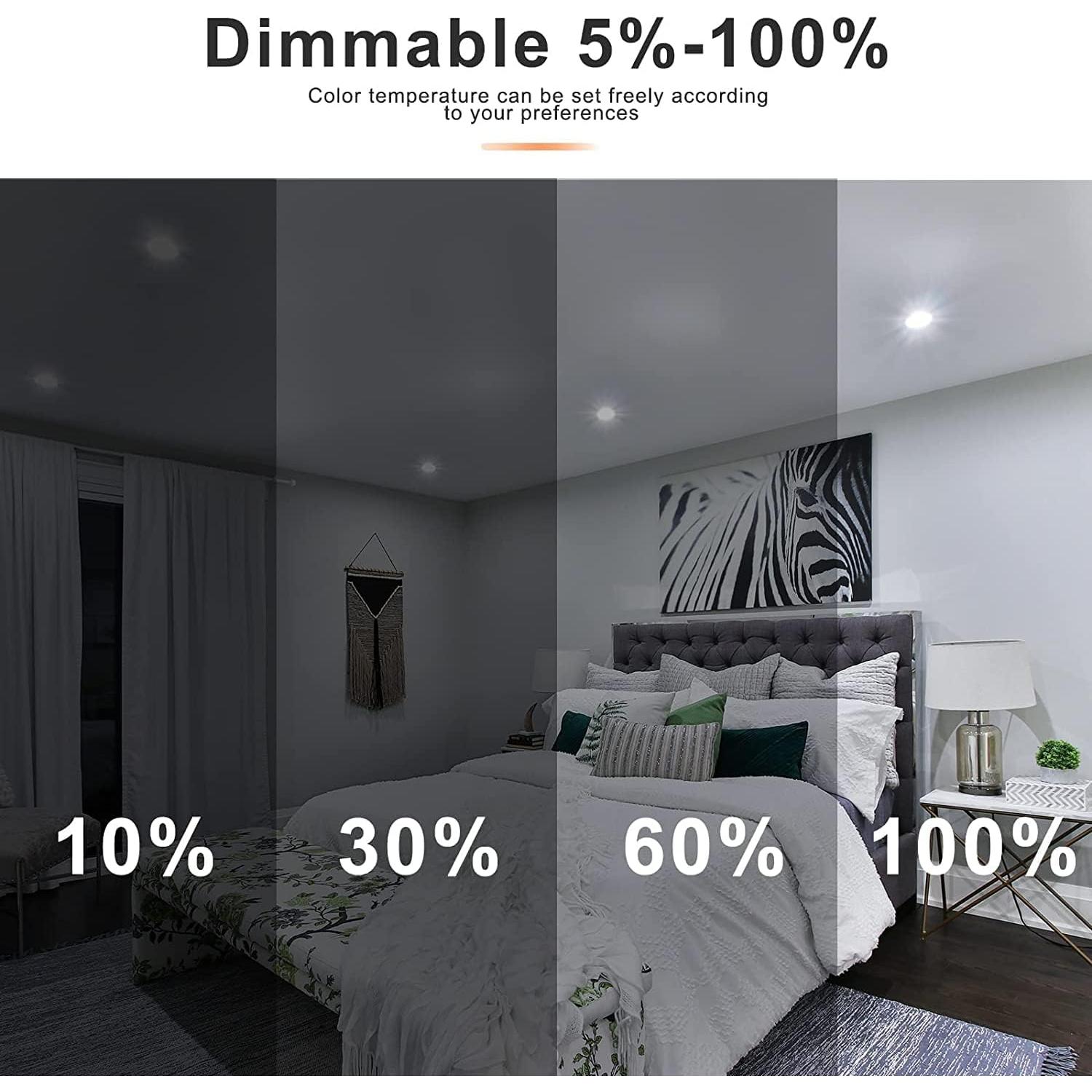 Bombillas LED Inteligentes OHLUX BR30 10W 900Lumen 8P