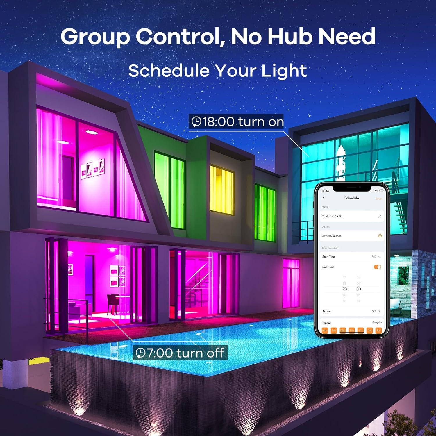 Bombilla Inteligente Linkind A19 9W RGBTW WiFi Alexa 800LM