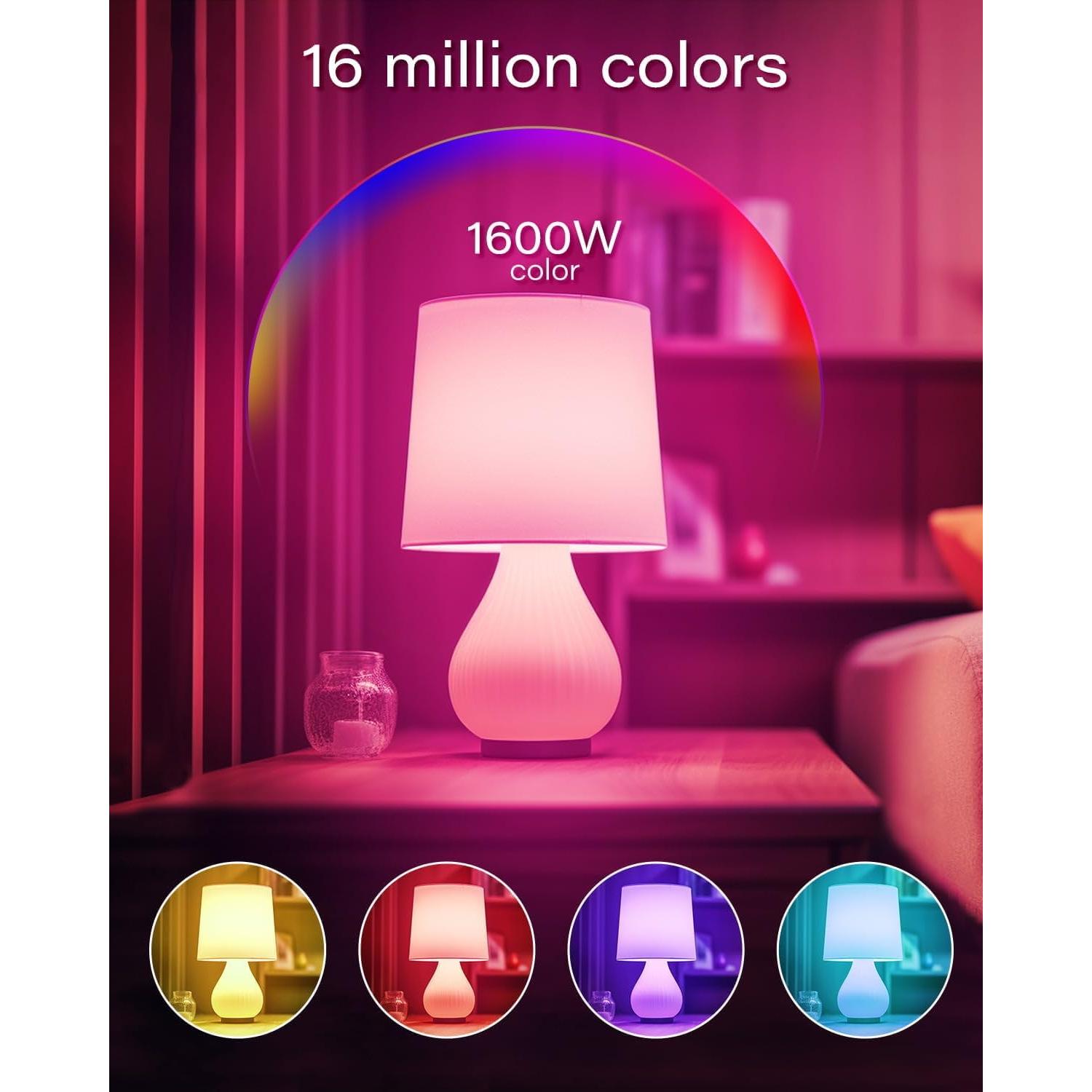 Paquete de 4 Bombillas LED Inteligentes E12 Avatar Controls 5W