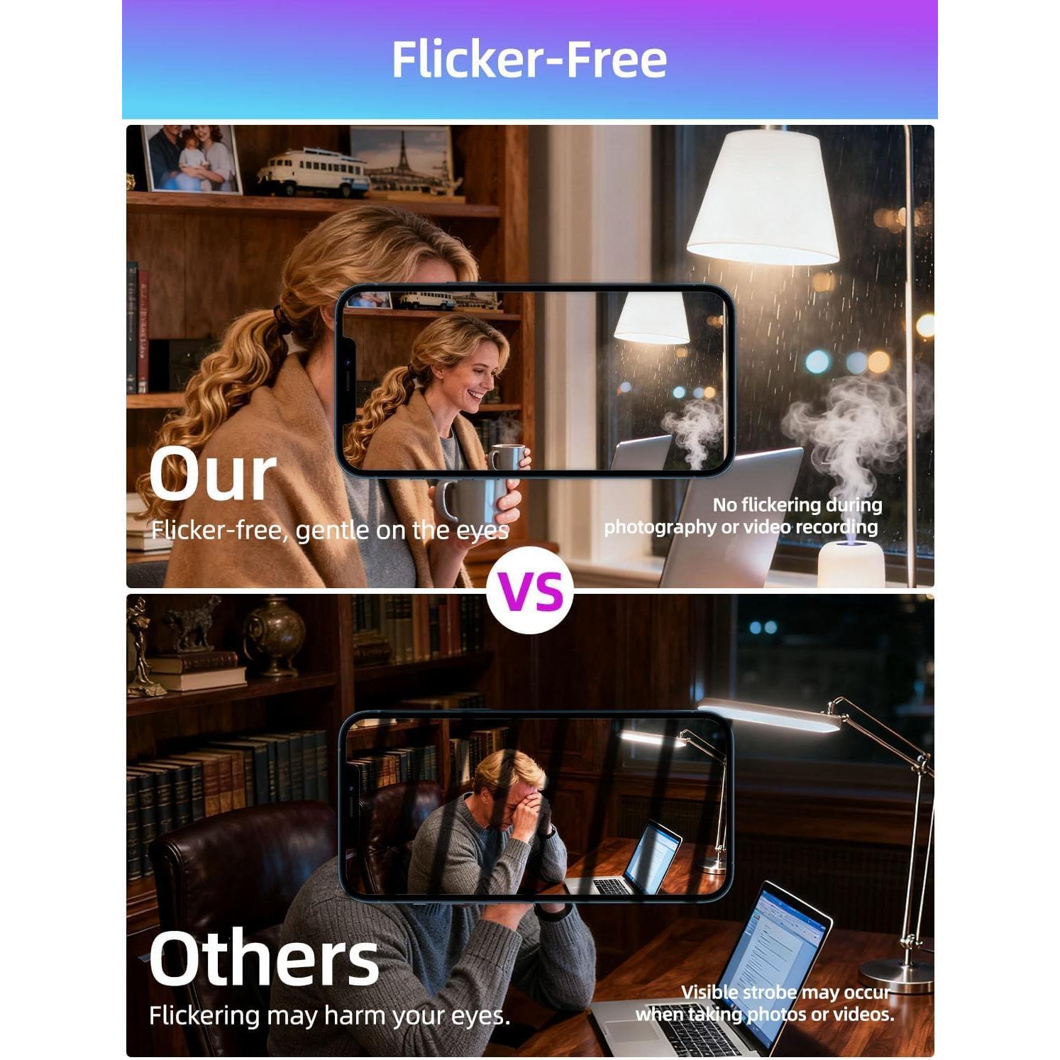 Bombilla LED iLC 12W RGB Control Remoto 2700K Paquete de 2