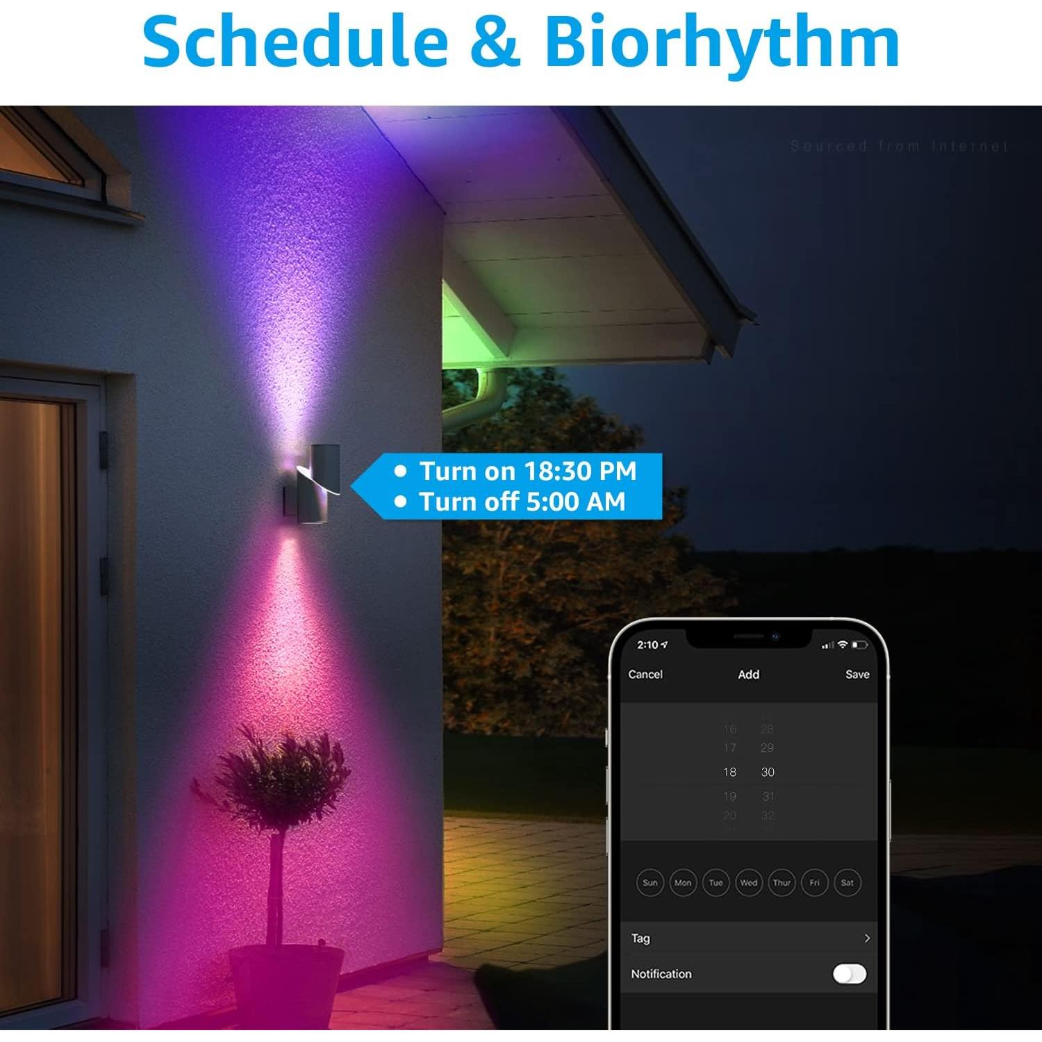 Bombilla LED Inteligente TORCHSTAR GU10 RGB 5W Regulable