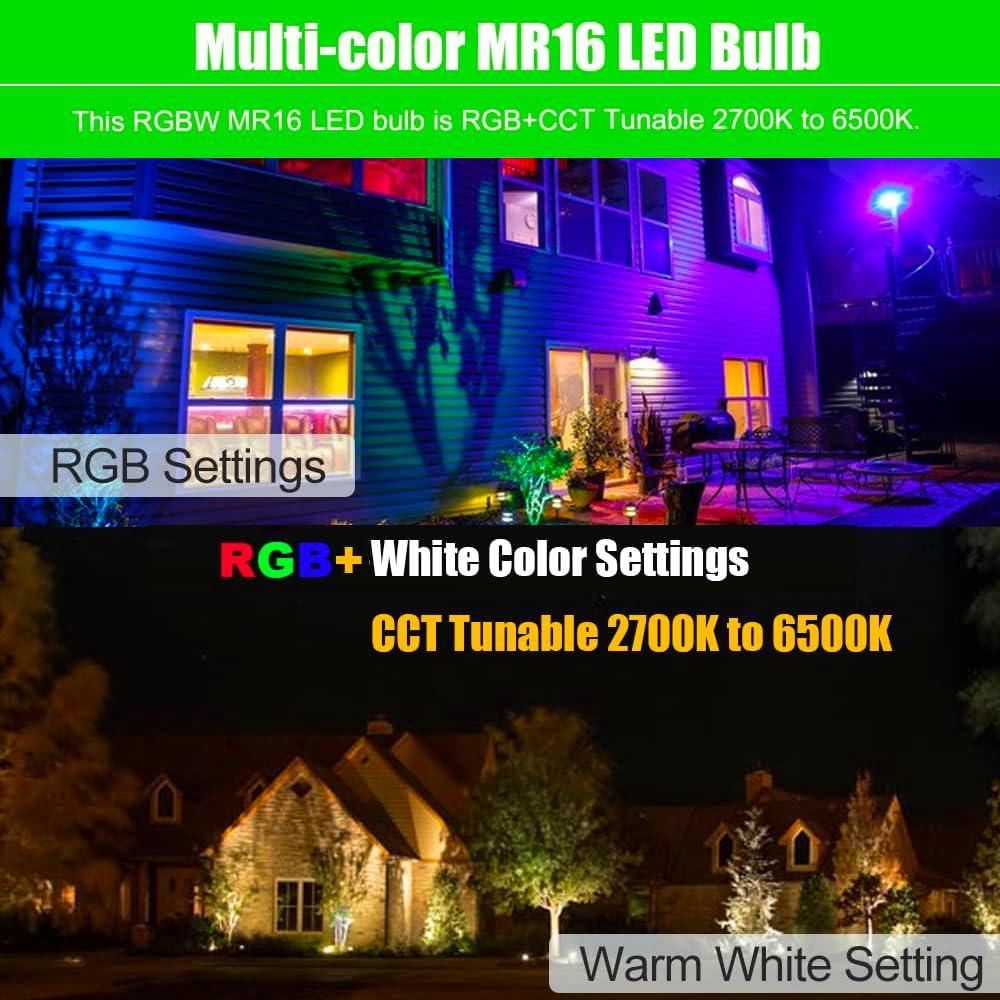 Bombillas LED MR16 WiFi Dimmables Makergroup 12V 2-Pack