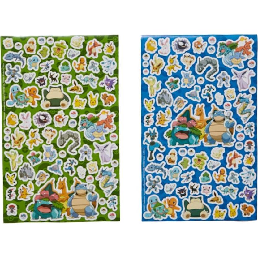 Conjunto de Arte Pokemon 30 Pzs. con Pegatinas y Lápices
