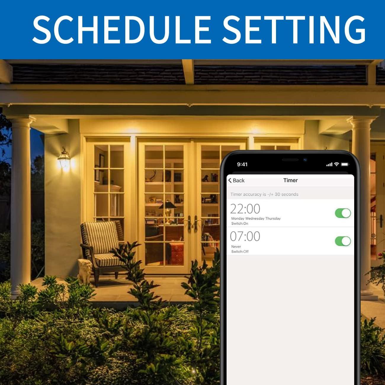 Bombillas Inteligentes ANWIO E12 LED 4.9W 470LM Paquete de 2