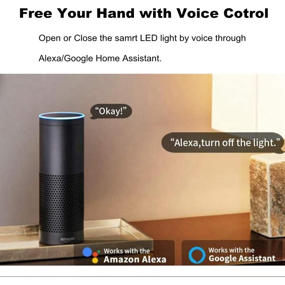 Bombilla LED Inteligente ZENGEE E26 A19 WiFi 9W RGB 2700K-6500K