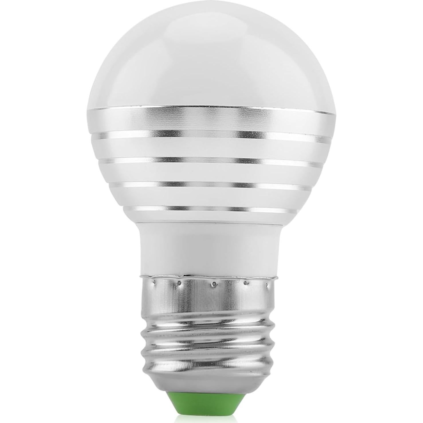 Bombilla LED E27 RGBW 3W Regulable con Control Remoto