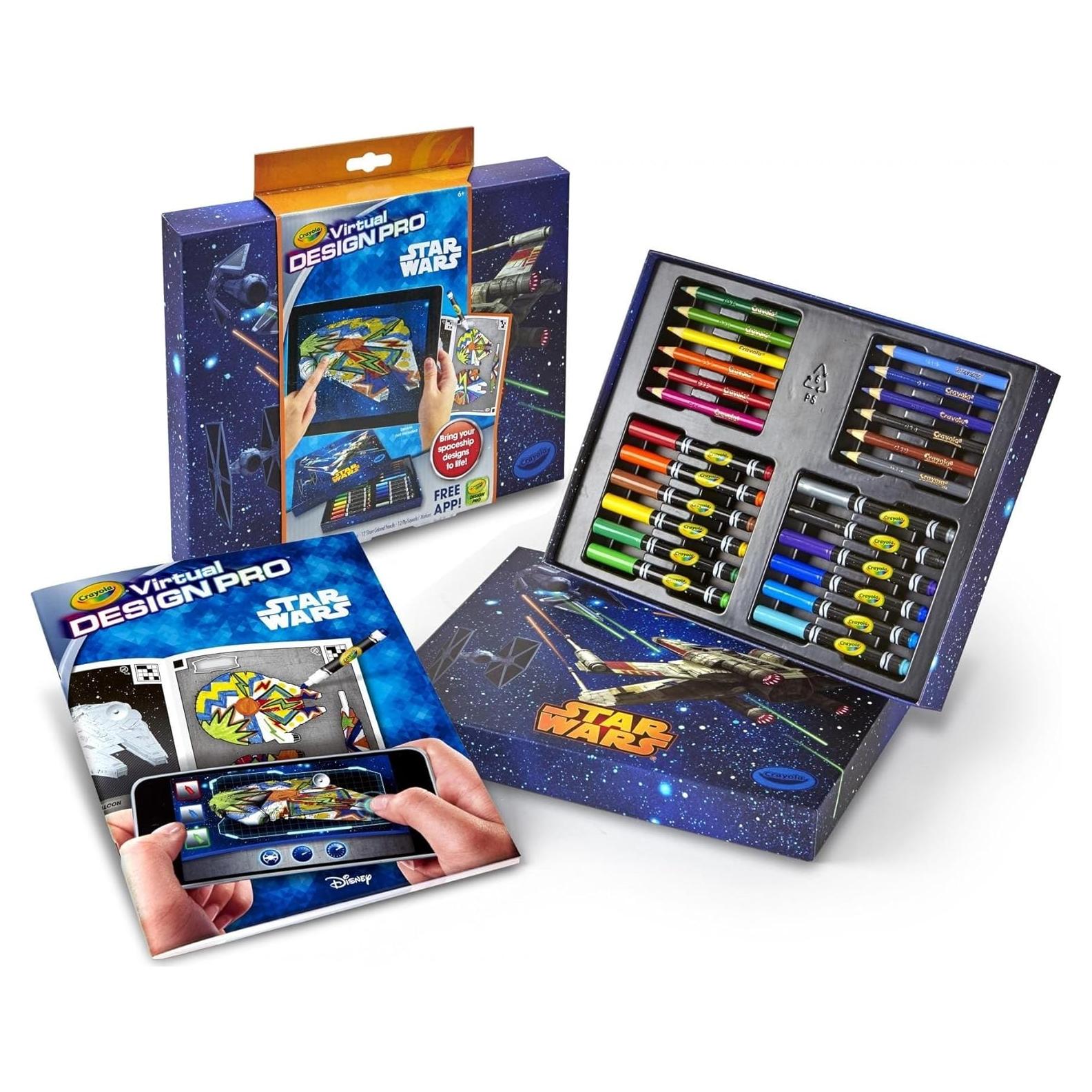 Portafolio de Diseño Virtual Crayola Star Wars 20 Páginas