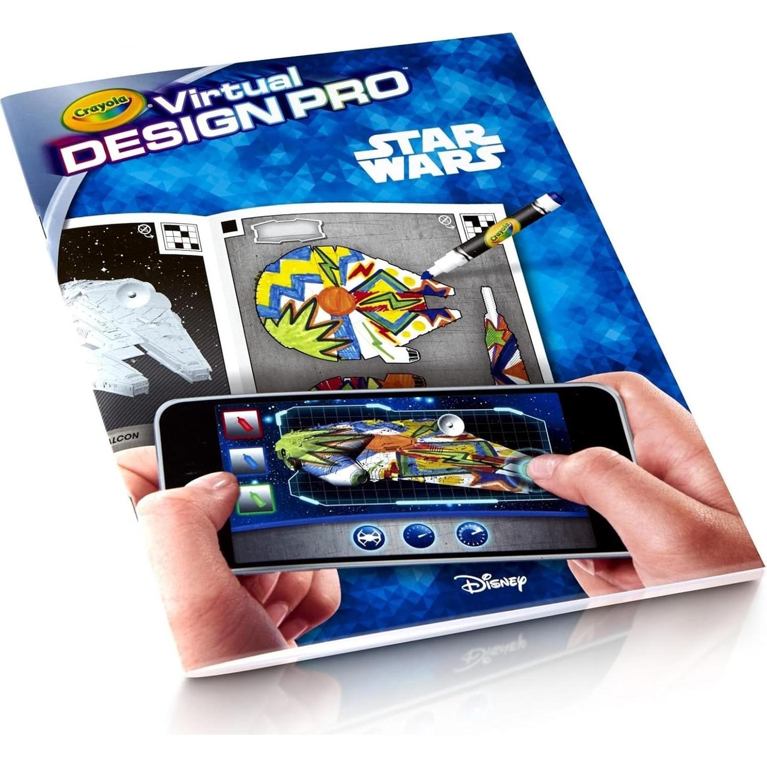 Portafolio de Diseño Virtual Crayola Star Wars 20 Páginas