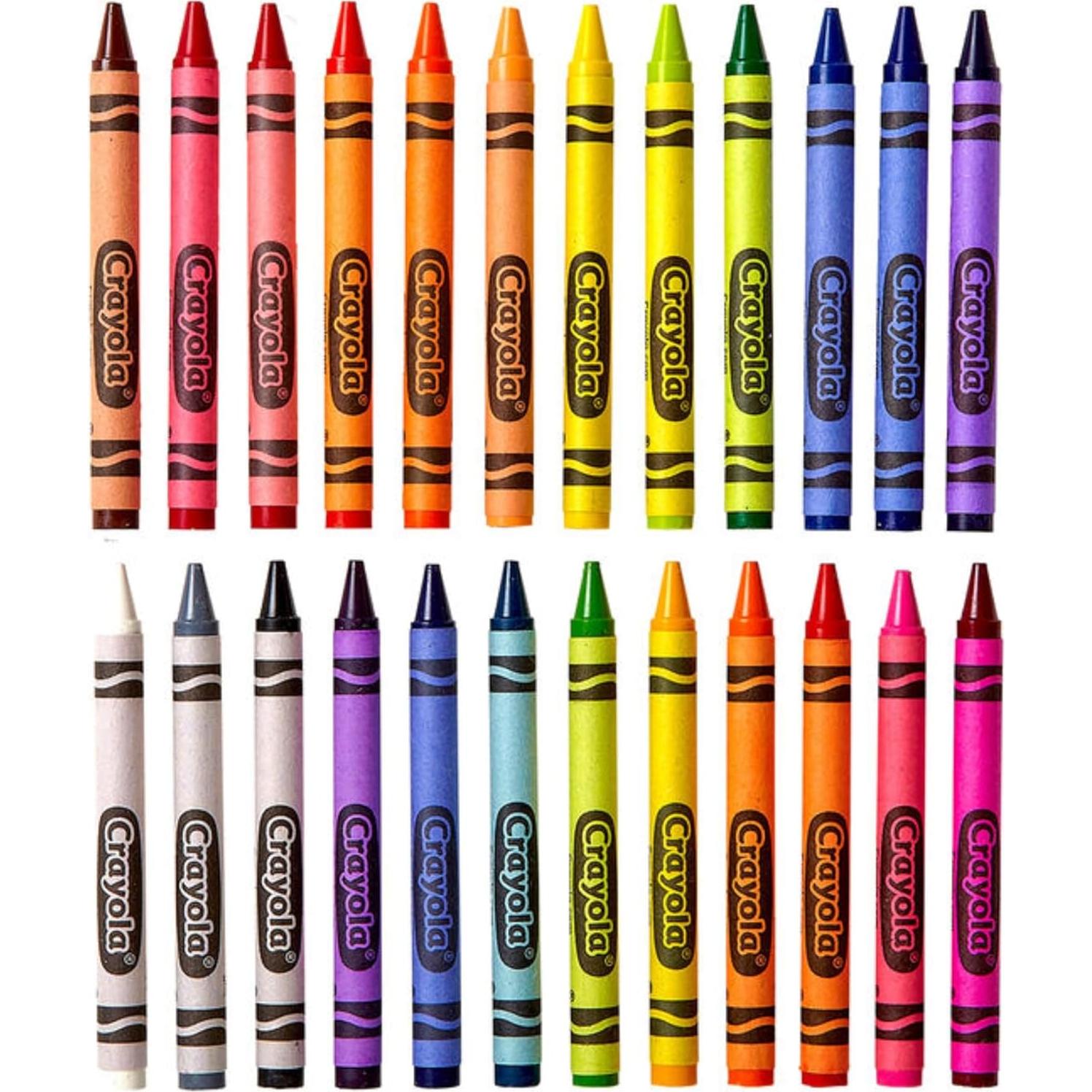 Paquete de 3 Crayones Crayola 24 Colores Multicolor