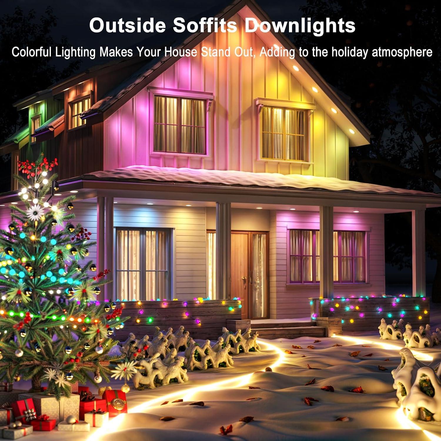 Downlight LED Empotrado 6 Pulgadas Taptoron RGBCW 16W 1350LM