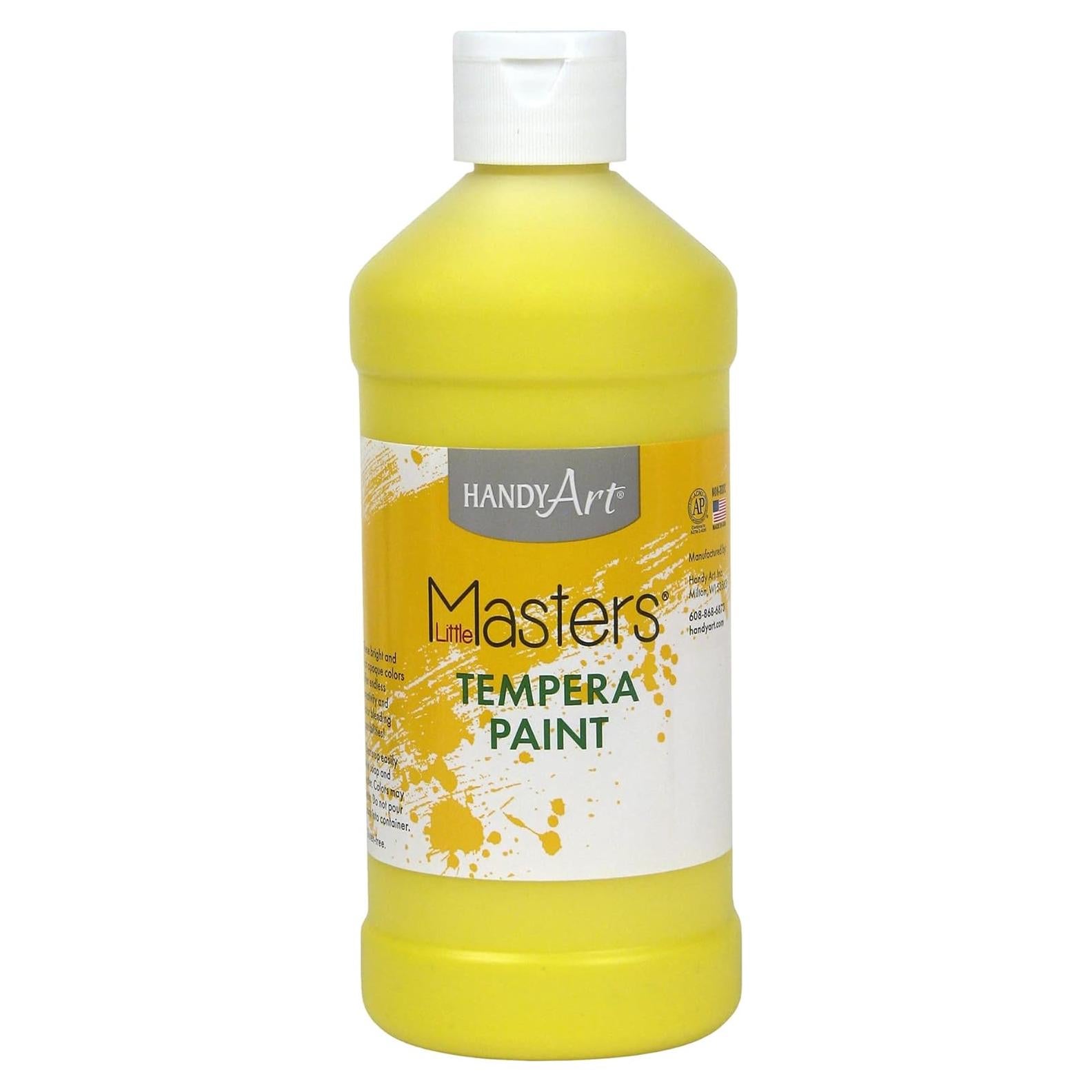 Pintura Tempera Handy Art Little Masters 473 ml Amarillo