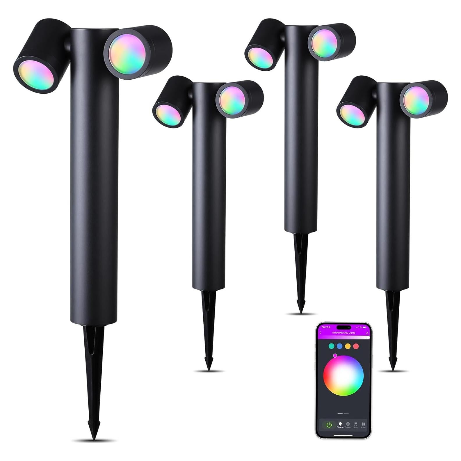 Luces de Camino LED Inteligentes LEONLITE 800LM RGB 12V-24V