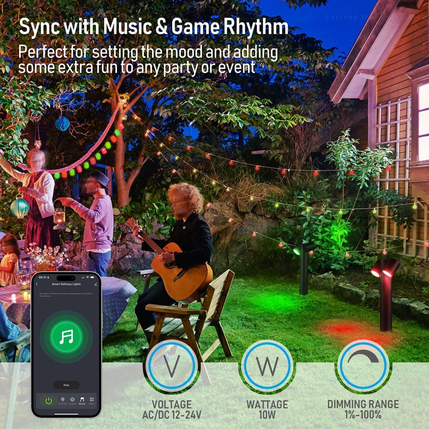 Luces de Camino LED Inteligentes LEONLITE 800LM RGB 12V-24V