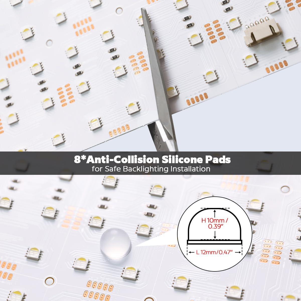 Hoja LED RGBW Regulable 24V 480x240mm SuperlightingLED