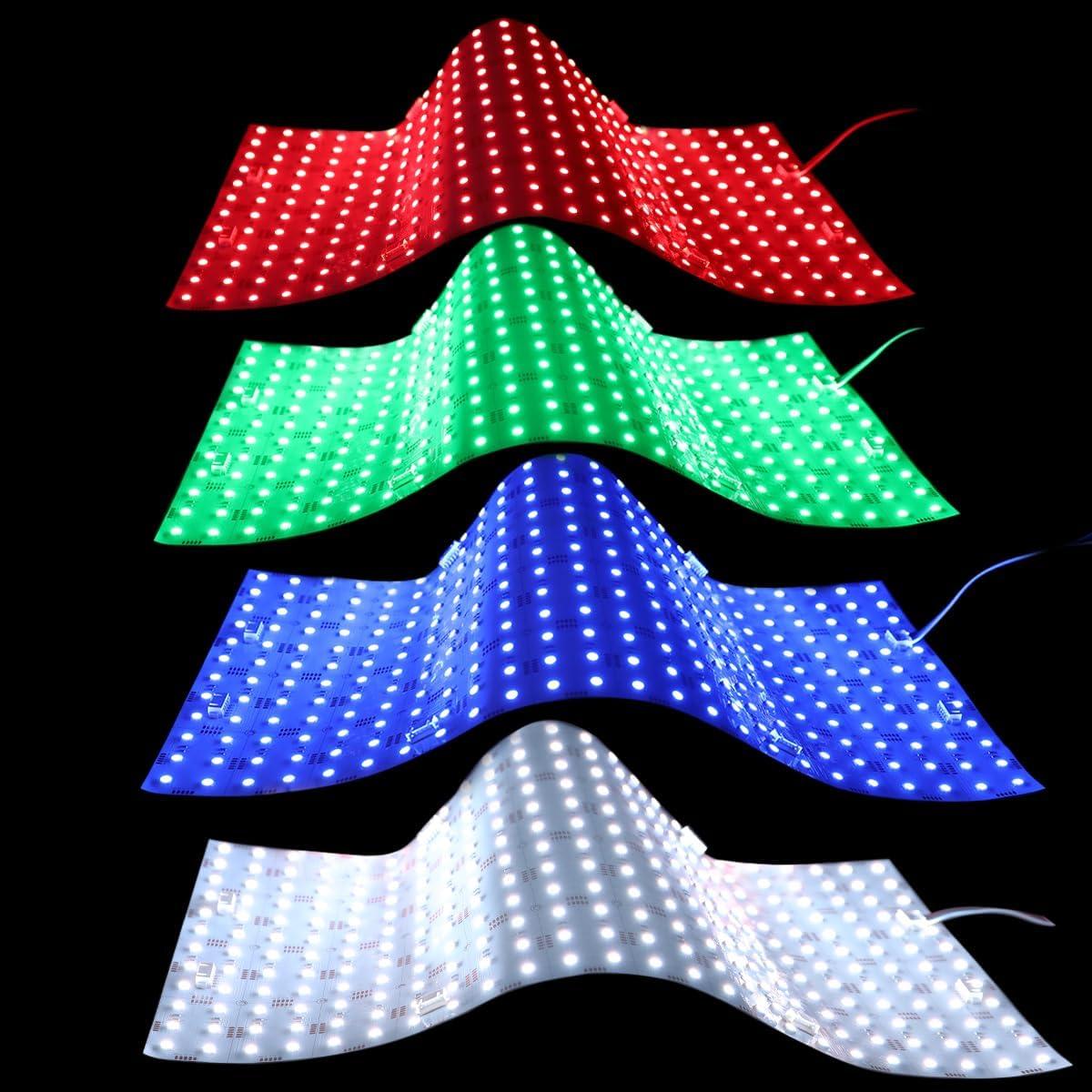 Hoja LED RGBW Regulable 24V 480x240mm SuperlightingLED