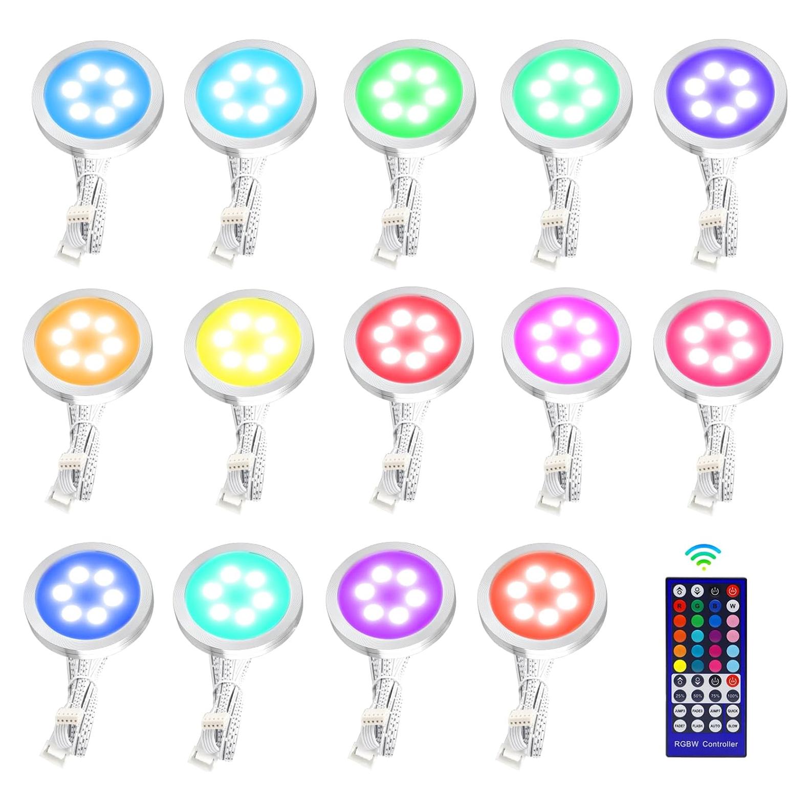 Kit de Iluminación LED RGB+Blanco Diurno AXMVEZ 14 Luces