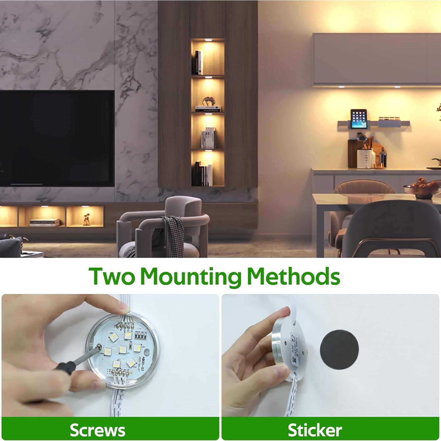 Kit de Iluminación LED RGB+Blanco Diurno AXMVEZ 14 Luces