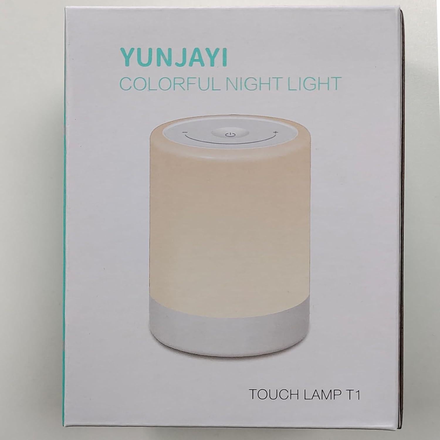 Luz Nocturna Táctil YUNJAYI 256 Colores RGB Recargable 2200mAh