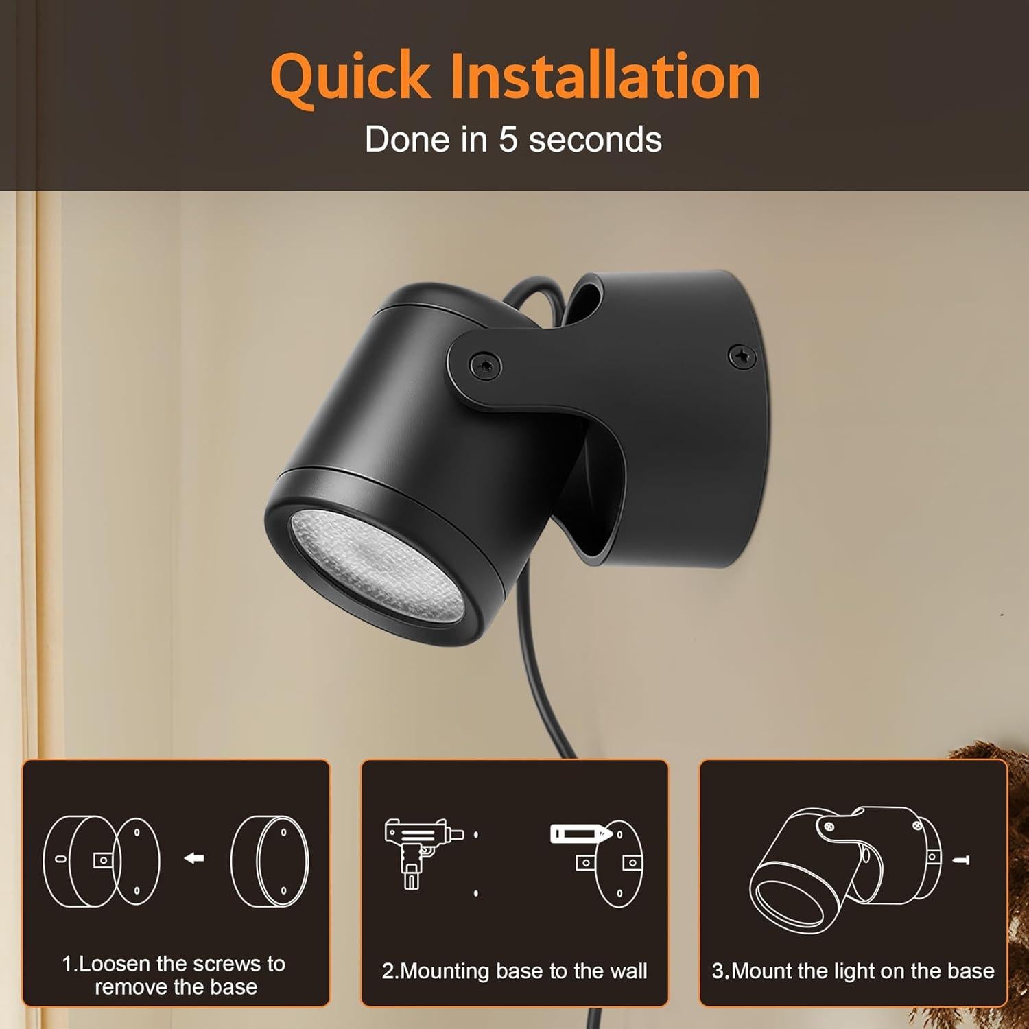 Foco LED Regulable Kandicyar 7W con Control Remoto 3CCT