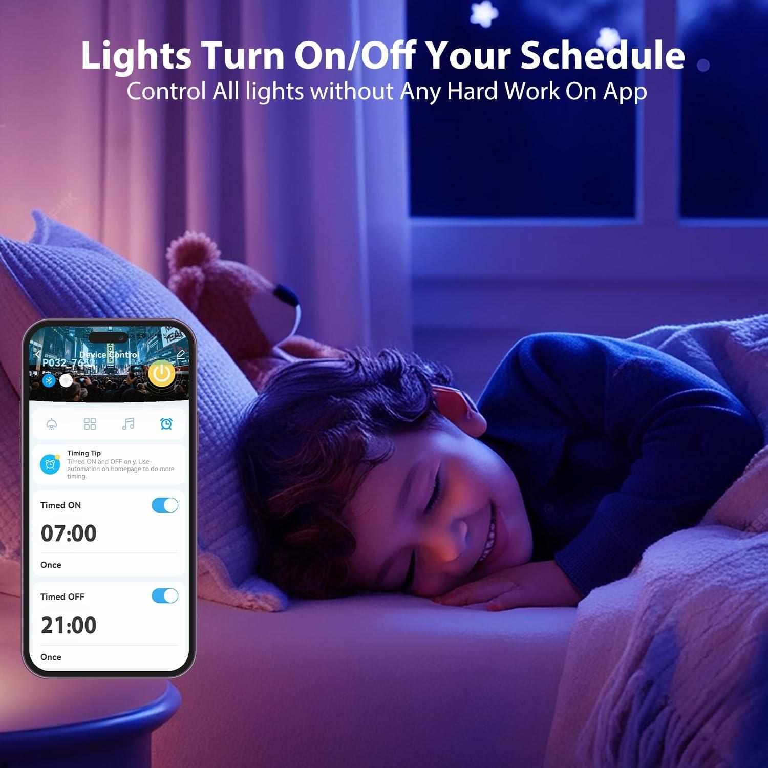 Luz de Techo Inteligente WiFi DAYBETTER 6" Regulable LED