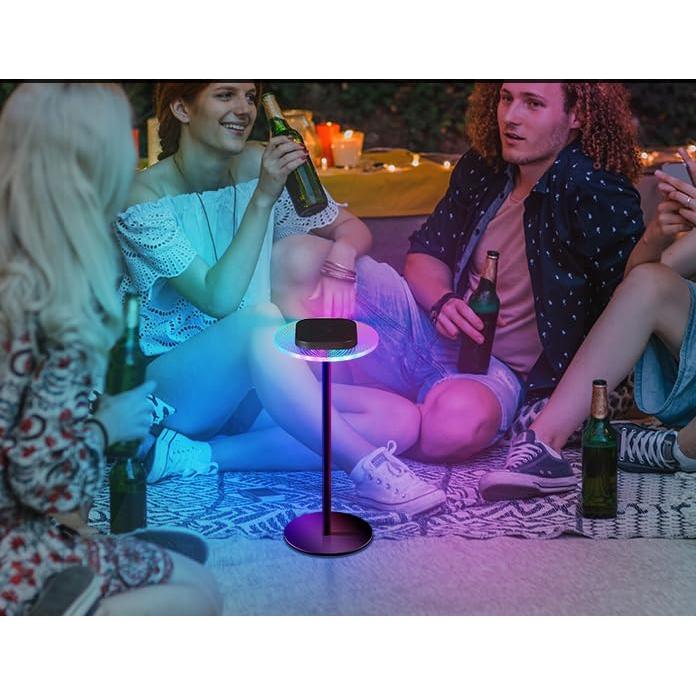 Lámpara de Mesa LED Inalámbrica LOFTEK - Carga USB RGB 4 Modos