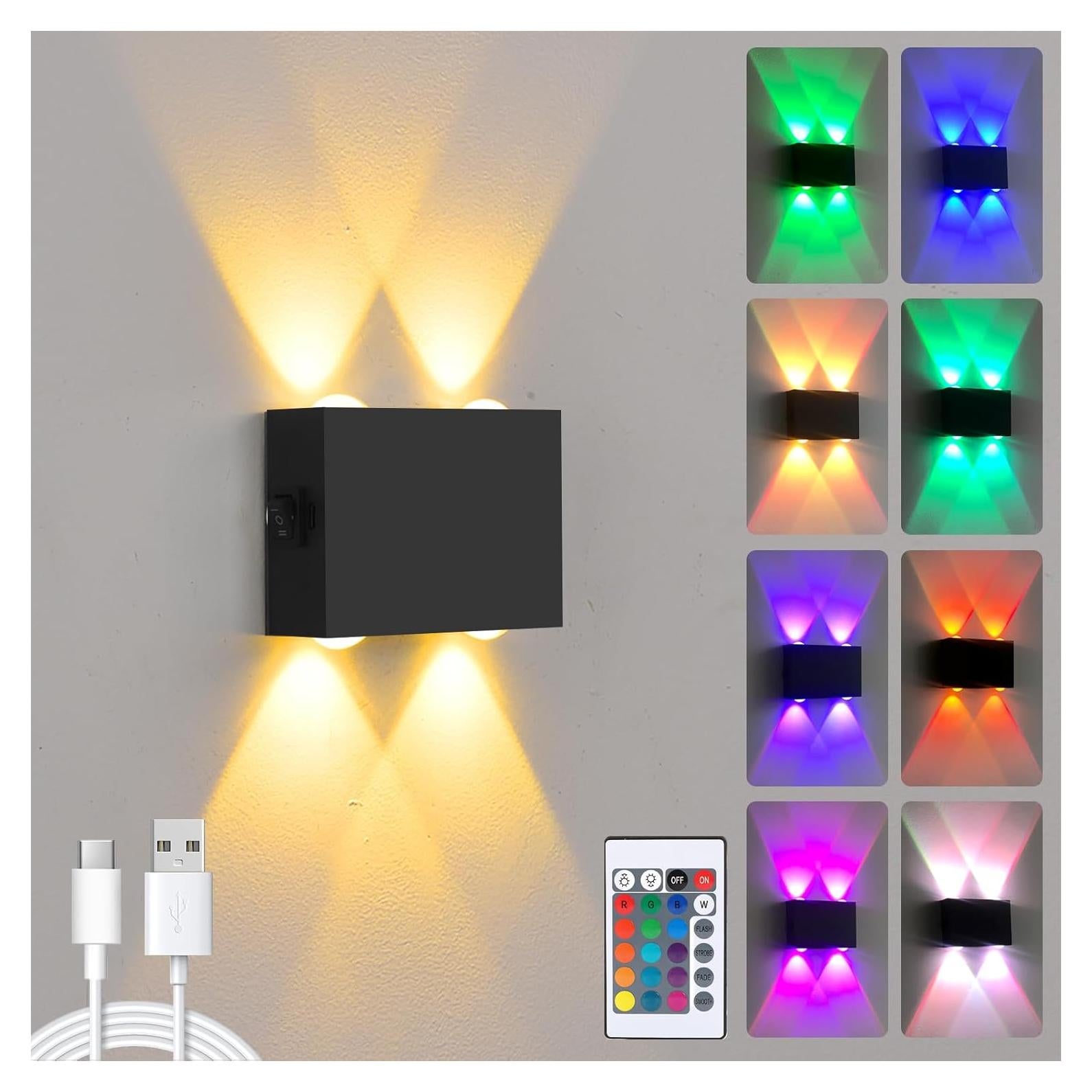 Luz de Pared Inalámbrica RGB ANKBOY 4W Recargable 4000mAh