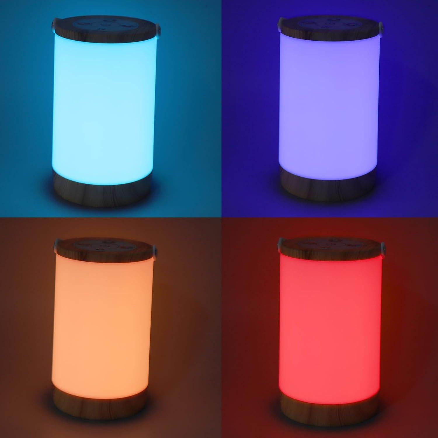 Lámpara de Mesa LED Inalámbrica RGB Táctil Cargable USB