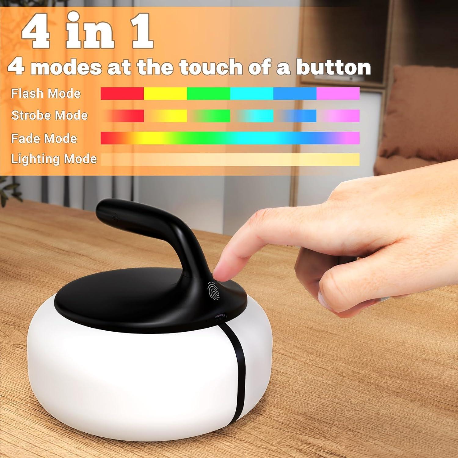 Lámpara de Mesa COZOO RGB Recargable 6000mAh Luz Nocturna