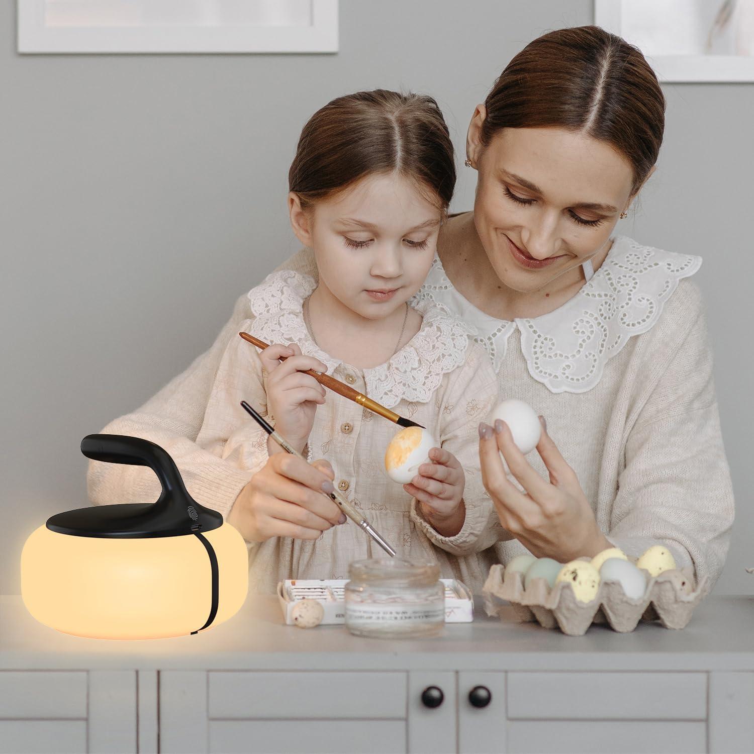 Lámpara de Mesa COZOO RGB Recargable 6000mAh Luz Nocturna