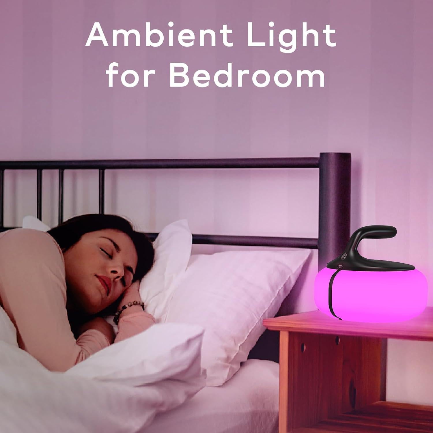 Lámpara de Mesa COZOO RGB Recargable 6000mAh Luz Nocturna