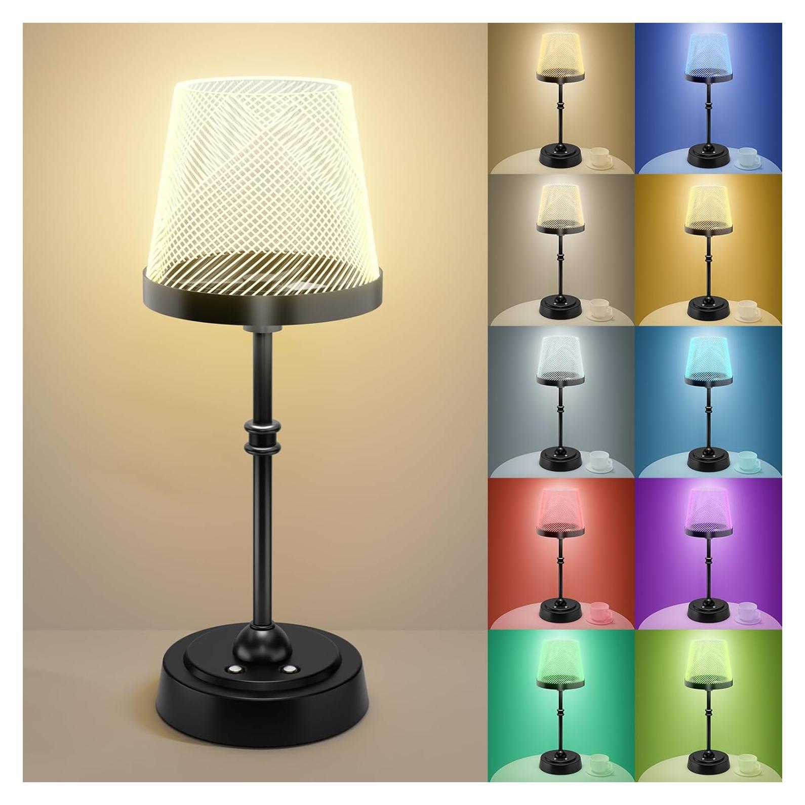 Lámpara de Mesa Inalámbrica Lightania 6000mAh RGB Táctil