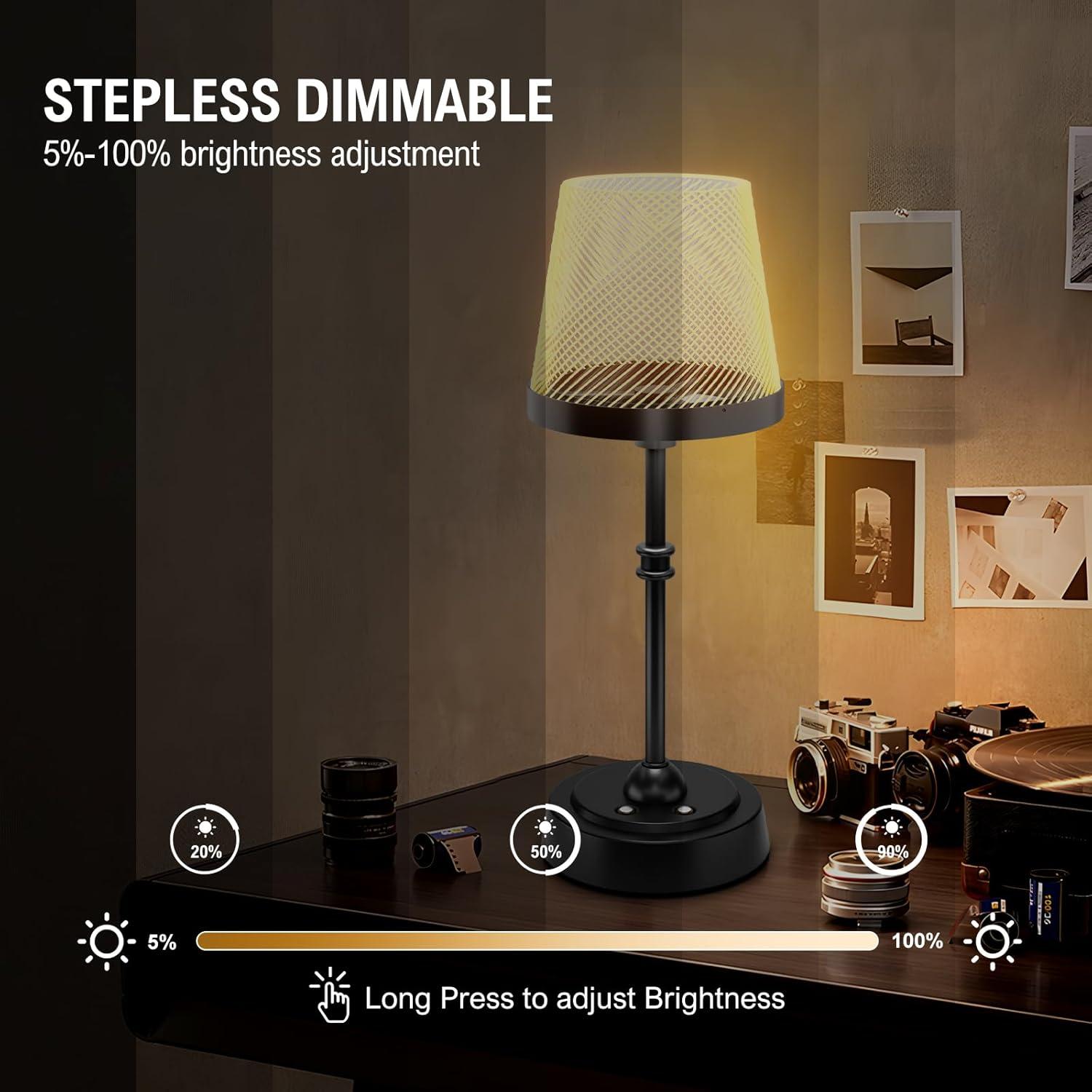 Lámpara de Mesa Inalámbrica Lightania 6000mAh RGB Táctil