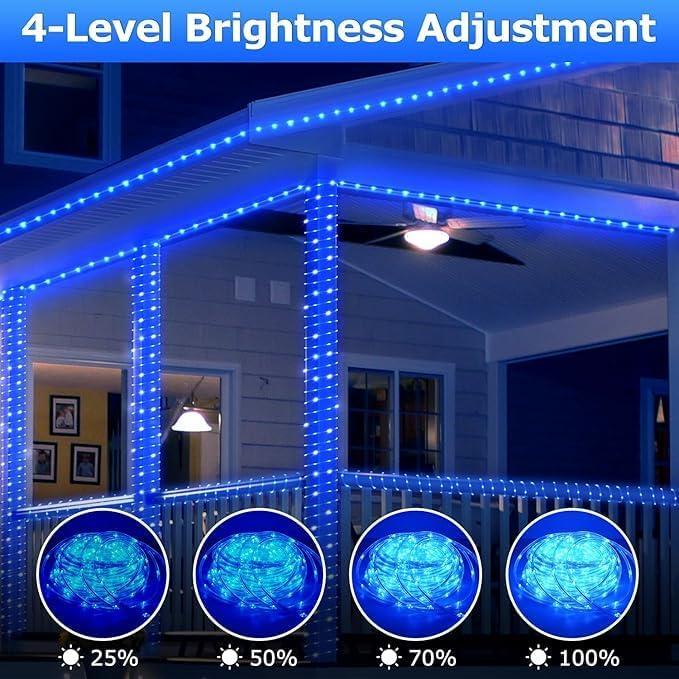 Luces de Cuerda OMIKA 40m 400LED RGB Control Remoto IP68