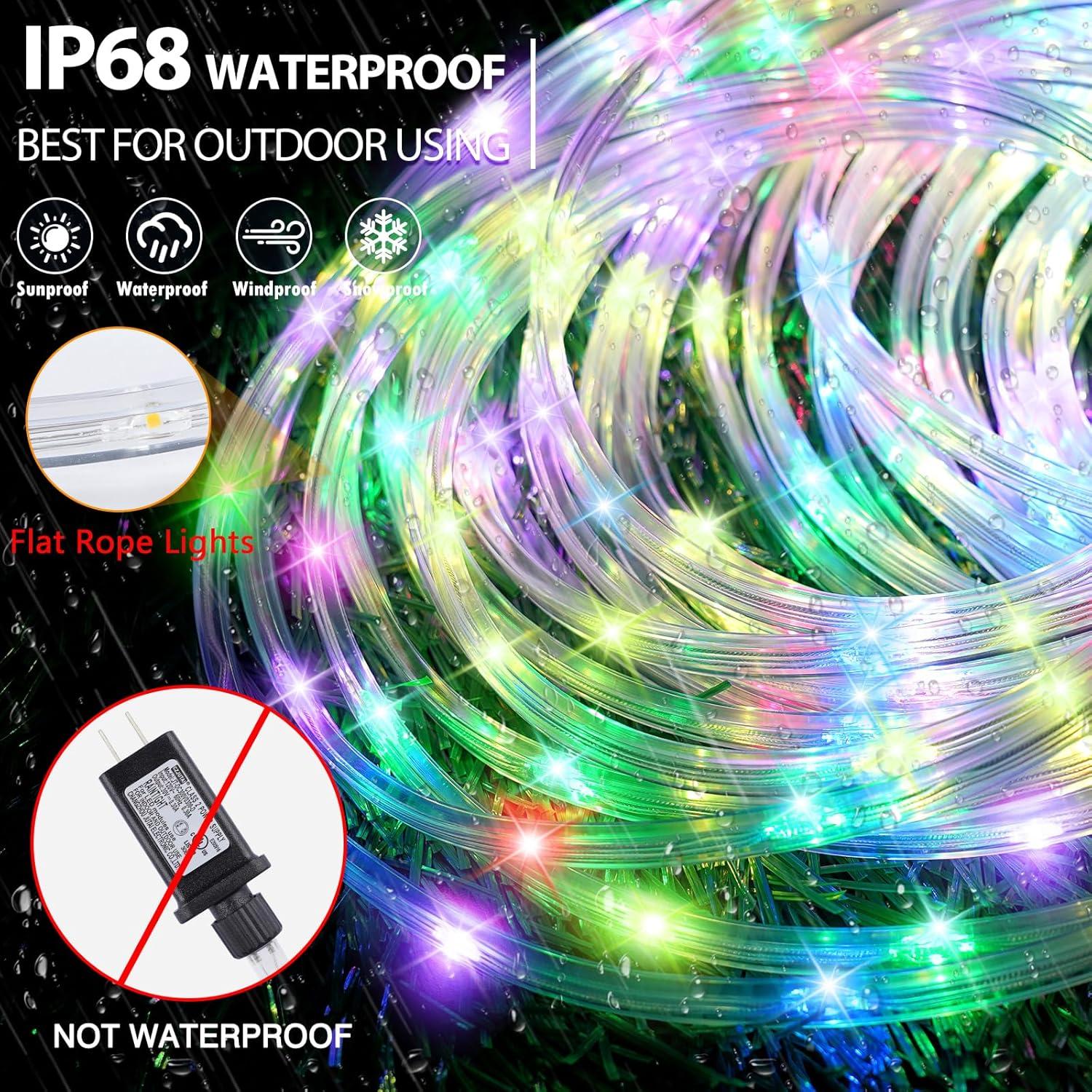 Luces de Cuerda OMIKA 40m 400LED RGB Control Remoto IP68