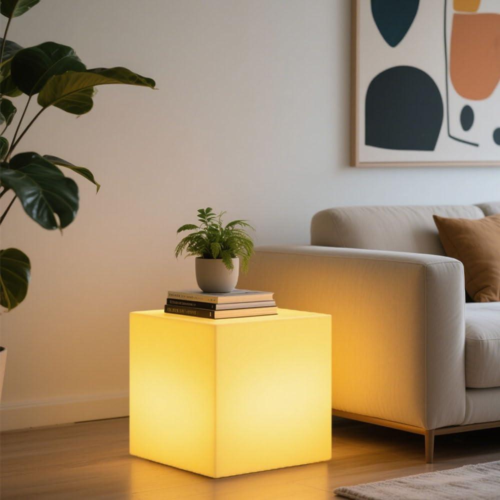 Silla Cubo LED BALMOST 50cm RGB Dimmable Impermeable