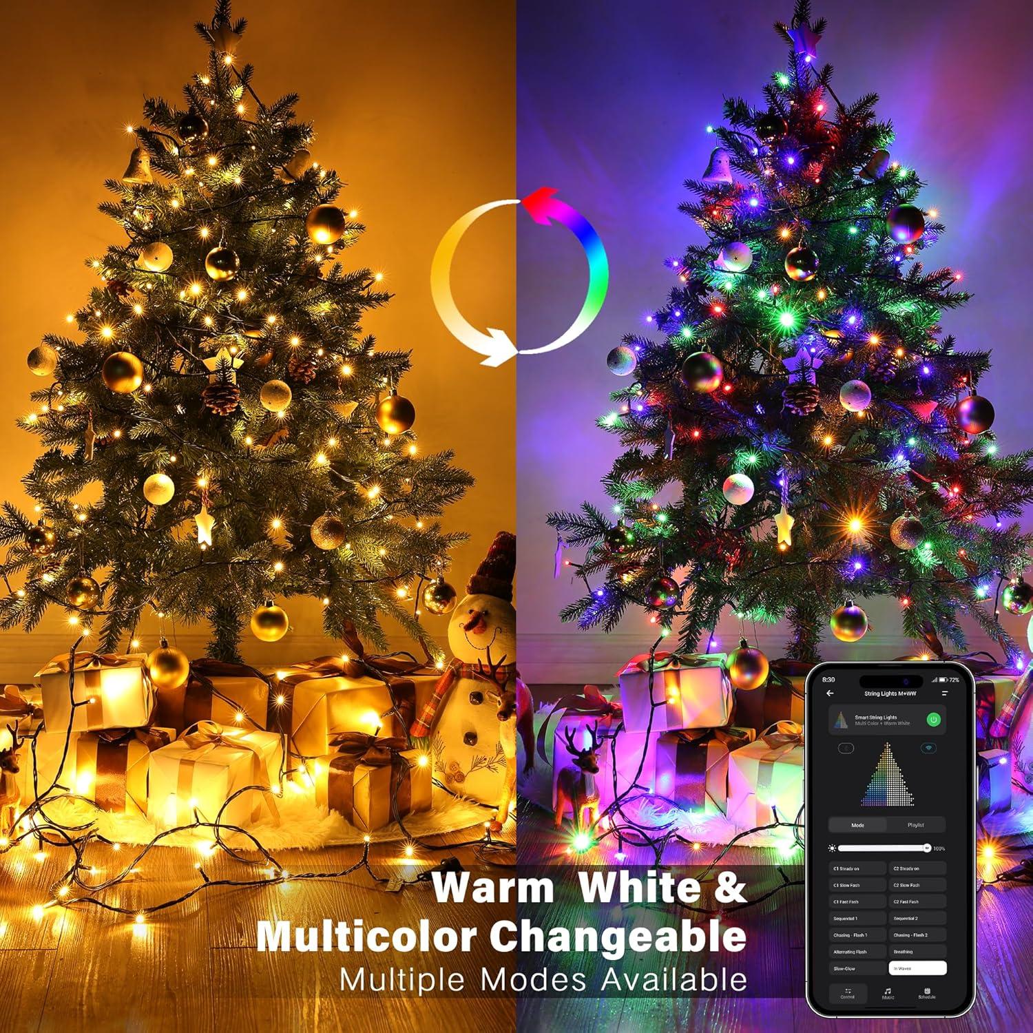 Luces de Navidad Inteligentes ODEETRONIC 30 m 300 LED Multicolor