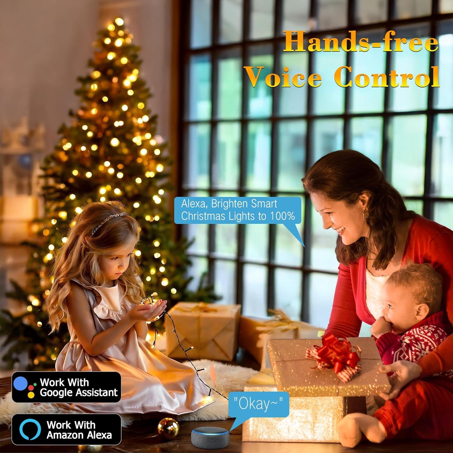 Luces de Navidad Inteligentes ODEETRONIC 30 m 300 LED Multicolor