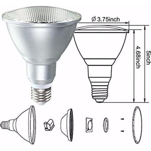 Bombilla LED RGB E27 10W DuDu Regulable 16 Colores Control Remoto