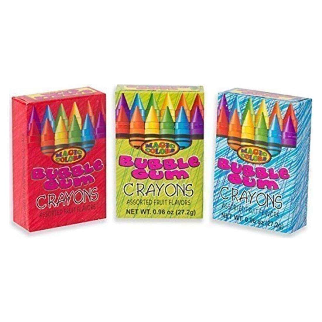 Crayones de Chicle Colores Mágicos Paquete de 9