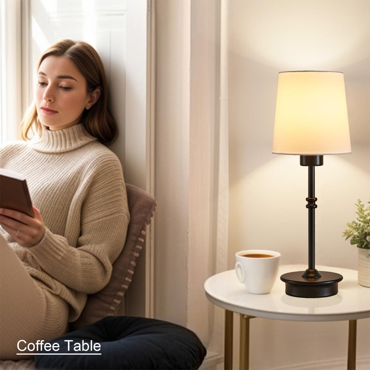 Lámpara de Mesa Inalámbrica Recargable A1A9 LED 13 Colores